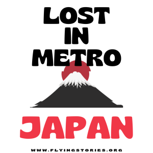 Lost in a Japanese metro, graphic by Daniele Frau.
