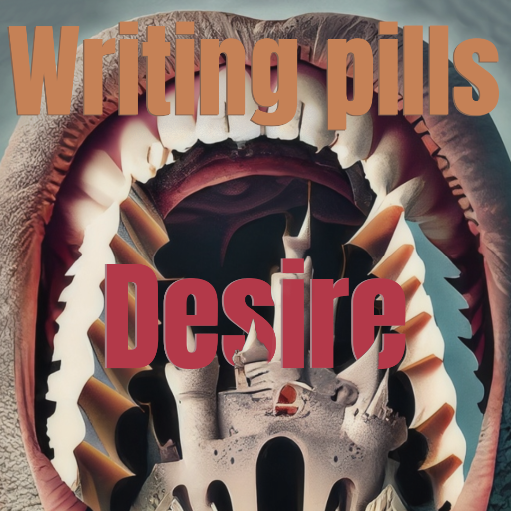 Desire, one of the 4 Ds, read more in writing in pills.